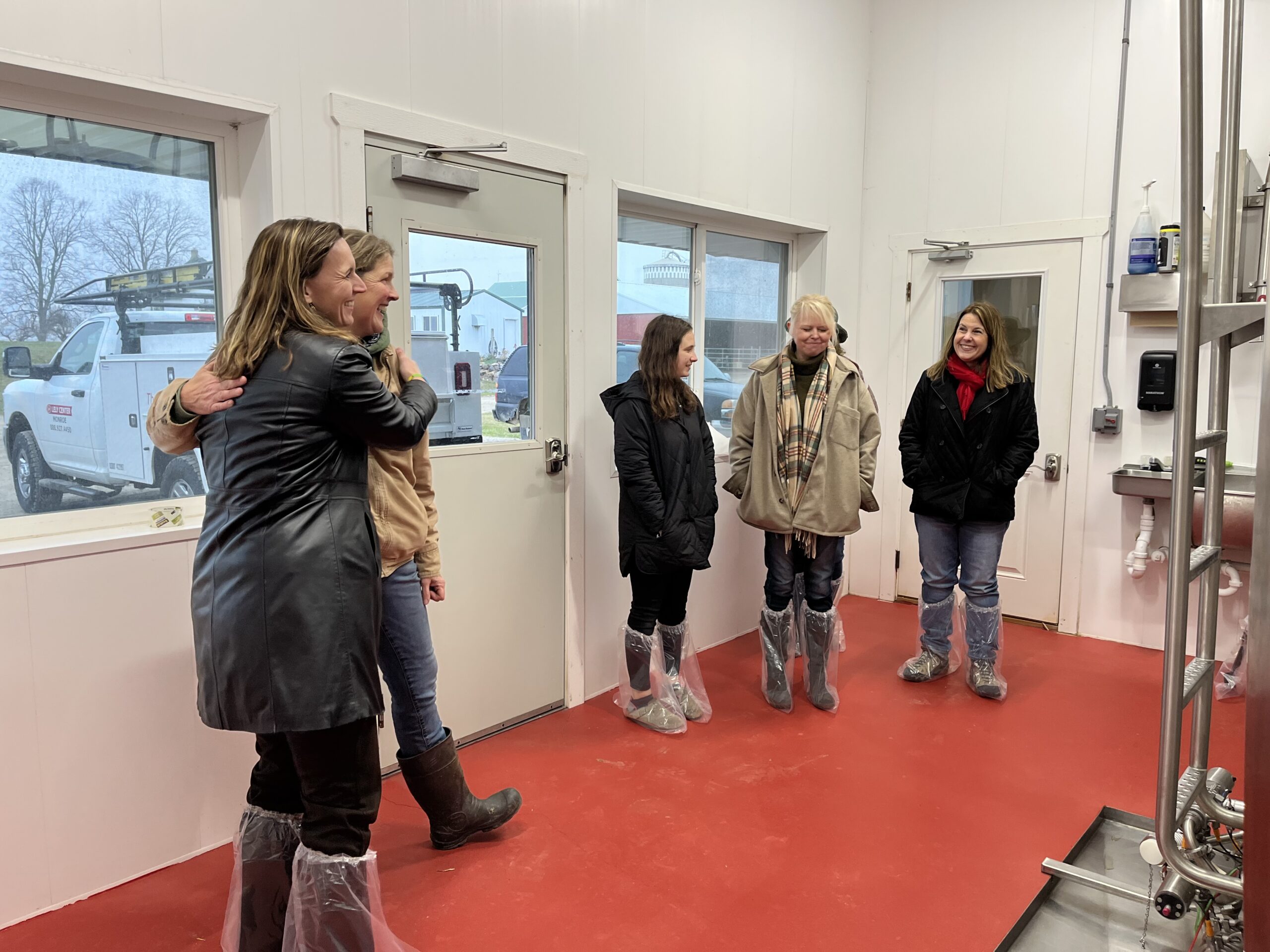 Senate Democrats Take Affordable Wisconsin Tour to Cambridge Dairy Farm img 1354